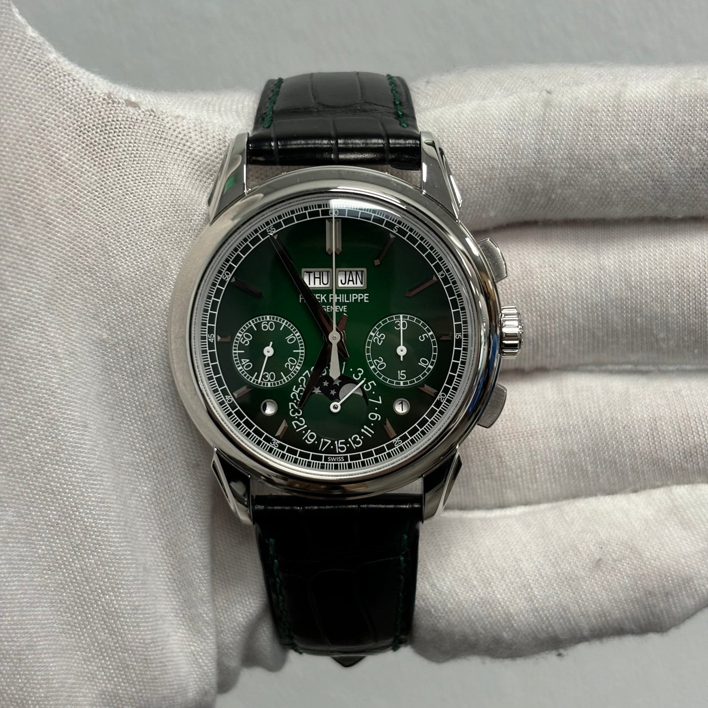 Patek Philippe Grand Complications 41mm Green Dial Ref# 5270P-014