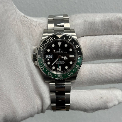 Rolex GMT-Master II 40mm Black Dial# 126720VTNR - Happy Jewelers Fine Jewelry Lifetime Warranty