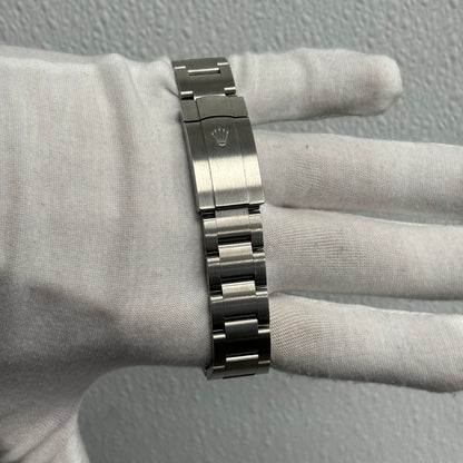 Rolex Oyster Perpetual 41mm Tiffany Dial Ref# 124300 - Happy Jewelers Fine Jewelry Lifetime Warranty