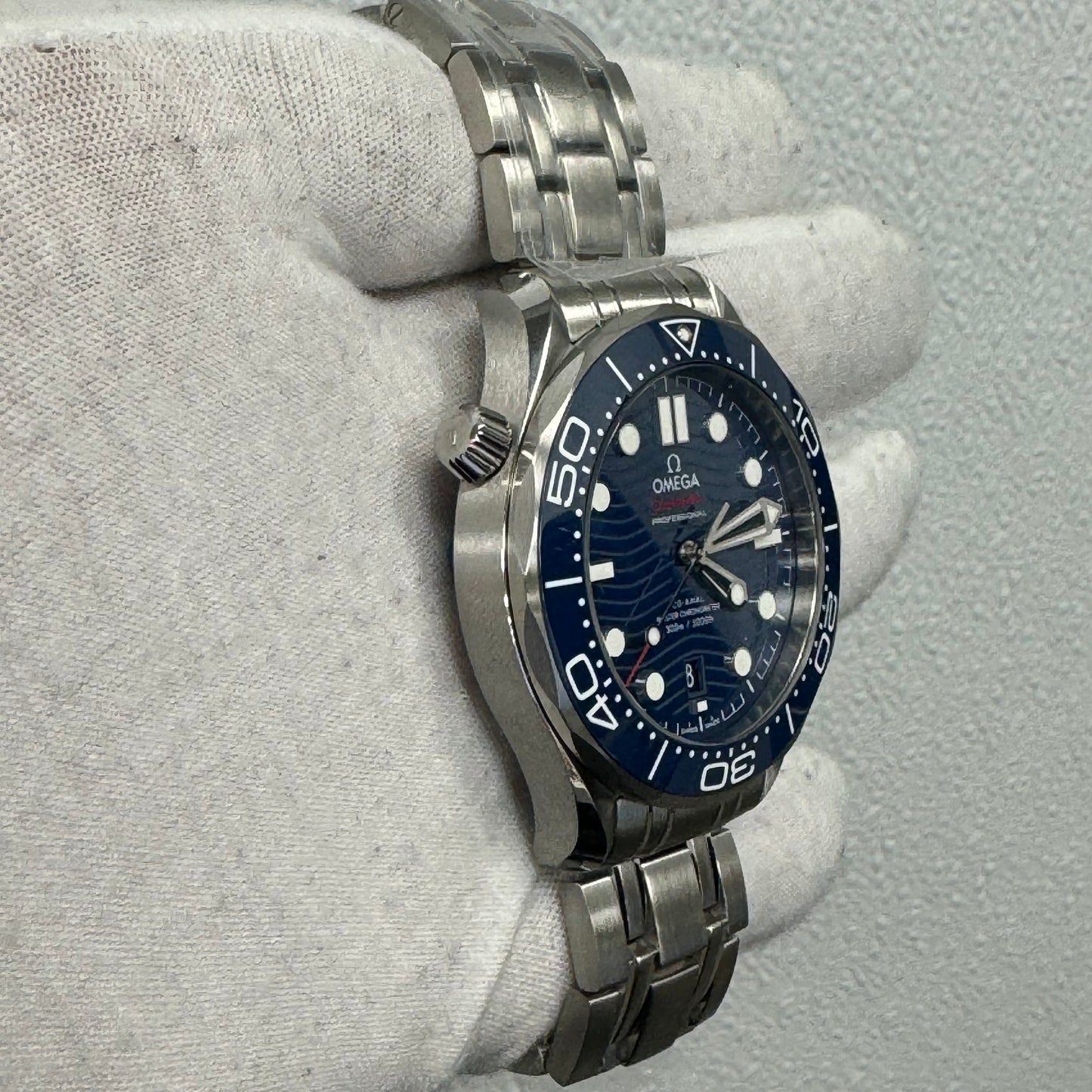 Omega Seamaster 300 42mm Blue Dial Watch Ref# 210.30.42.20.03.001