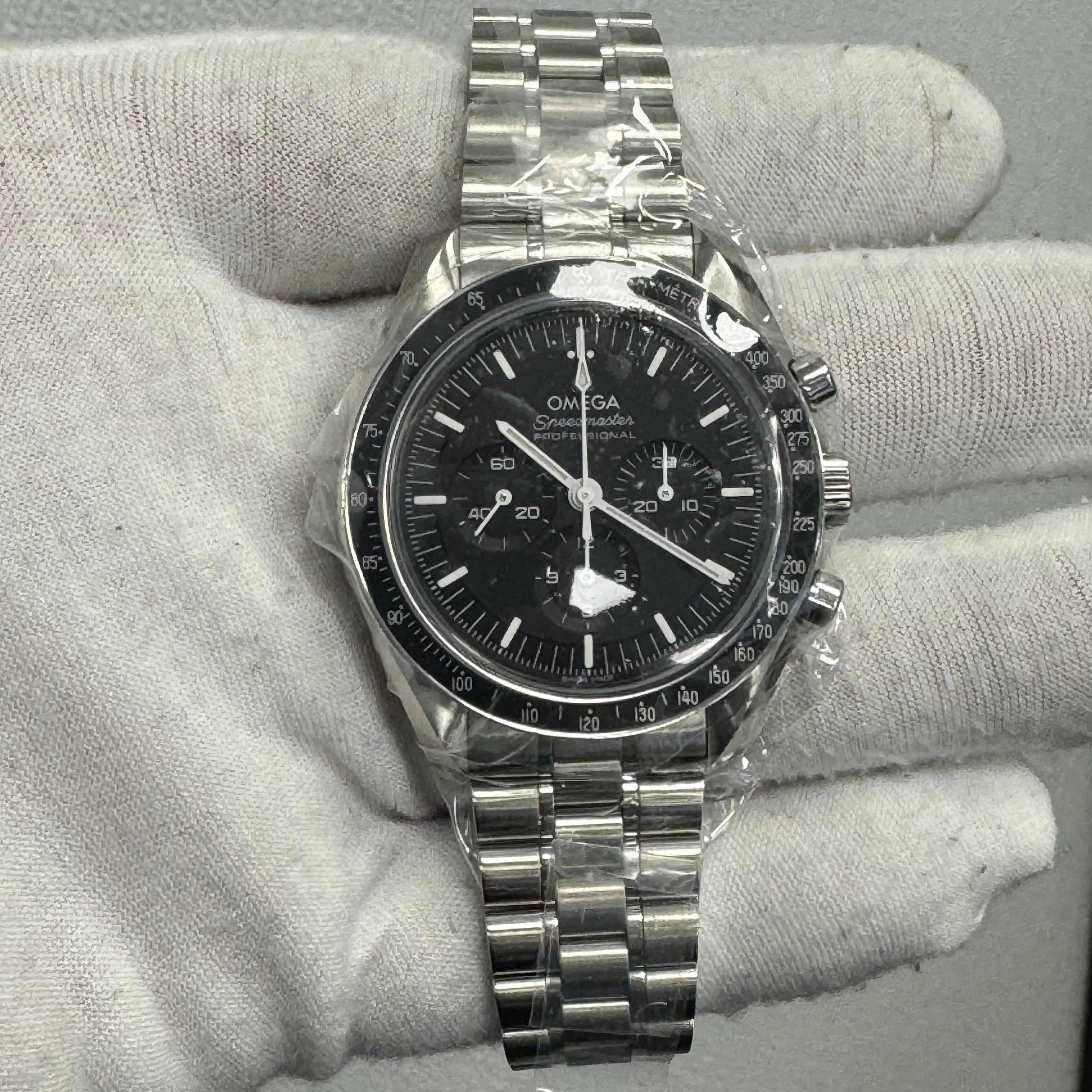 Omega Speedmaster 42mm Black Dial Ref# 310.30.42.50.01.002 - Happy Jewelers Fine Jewelry Lifetime Warranty