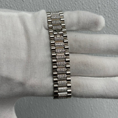 Rolex Day-Date 36mm Blue Dial Watch Ref# 128349RBR - Happy Jewelers Fine Jewelry Lifetime Warranty