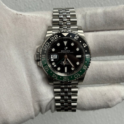 Rolex GMT-Master II 40mm Black Dial Ref# 126720VTNR - Happy Jewelers Fine Jewelry Lifetime Warranty