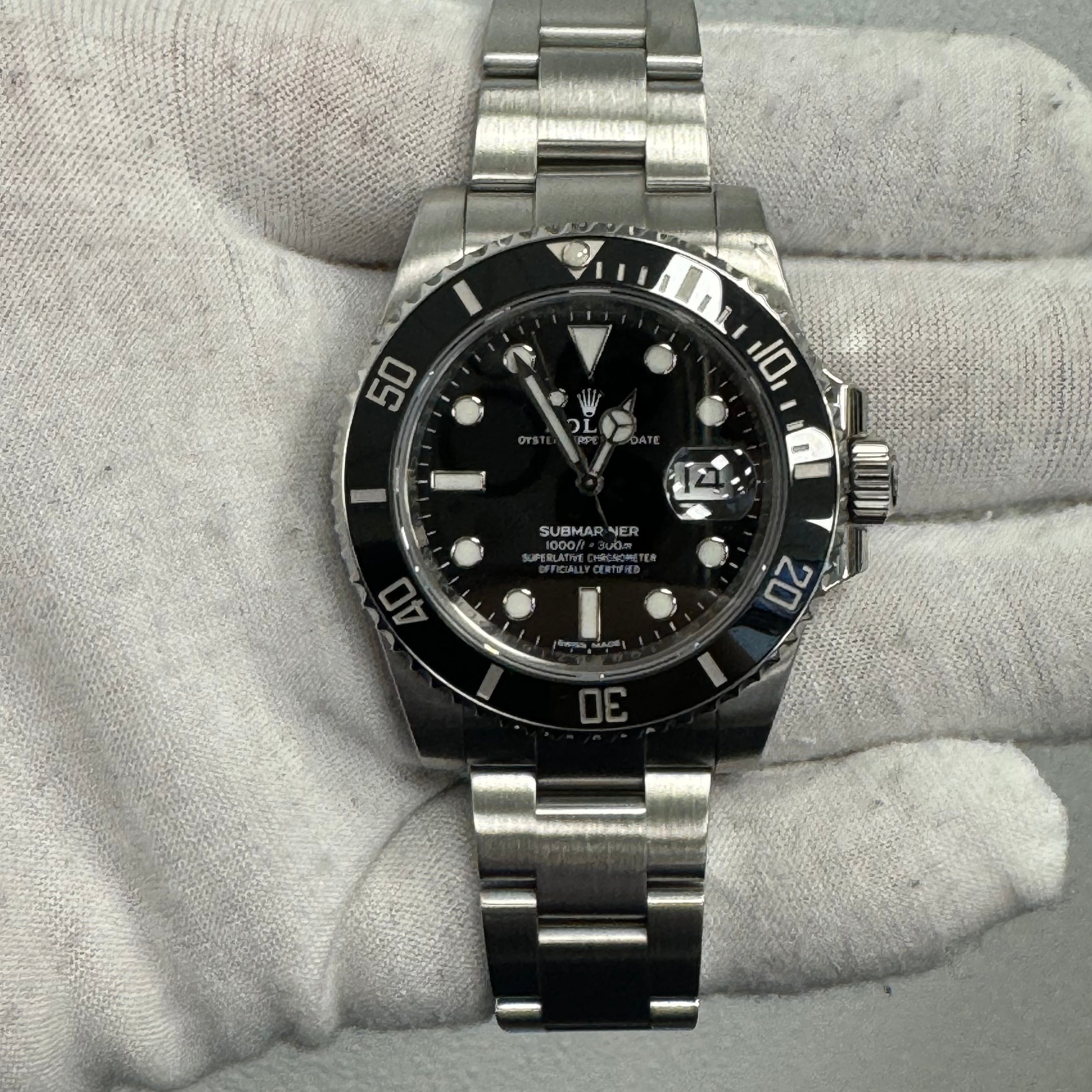 Rolex Submariner 40mm Black Dial Ref# 116610LN - Happy Jewelers Fine Jewelry Lifetime Warranty