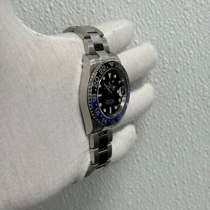 Rolex GMT-Master II 40mm Black Dial Ref# 116710BLRO - Happy Jewelers Fine Jewelry Lifetime Warranty