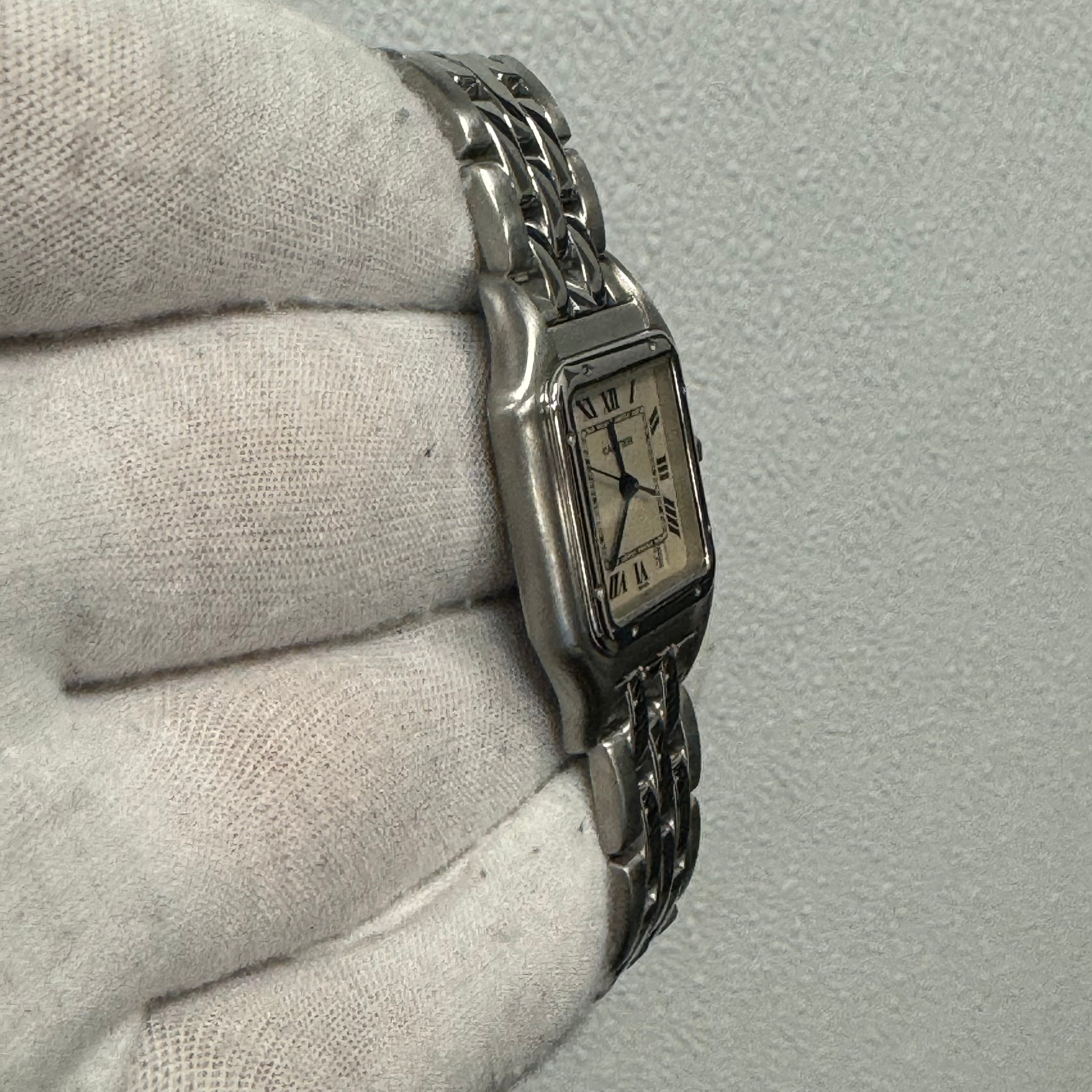 Cartier Panthere 27mm Ivory Dial Ref# W25054P5 - Happy Jewelers Fine Jewelry Lifetime Warranty