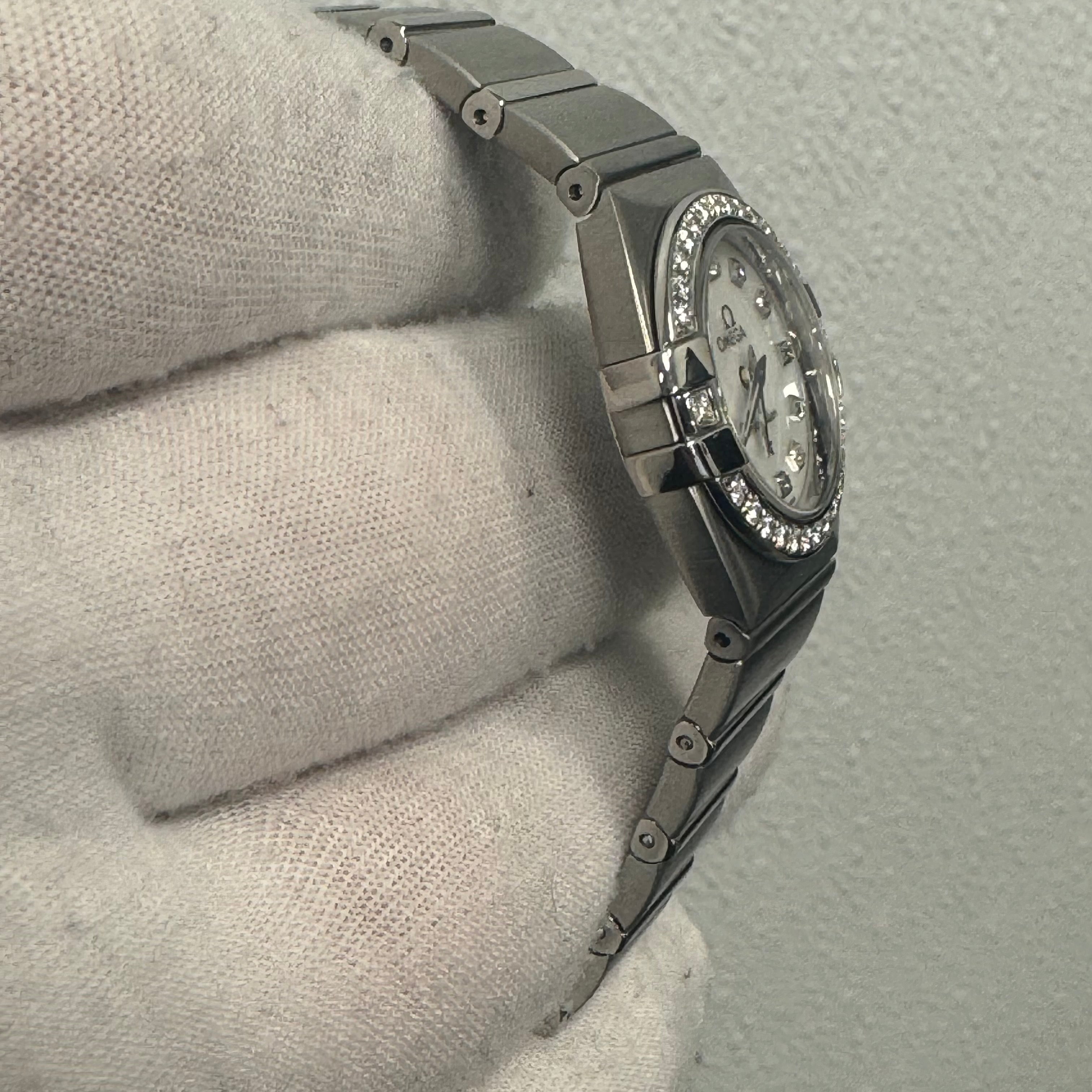 Omega Constellation 24mm MOP Dial Ref# 131.15.28.60.55.001 - Happy Jewelers Fine Jewelry Lifetime Warranty