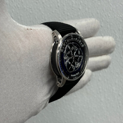 Audemars Piguet Code 11.59 41mm Black Dial Ref# 15212NB.OO.A002KB.01 - Happy Jewelers Fine Jewelry Lifetime Warranty