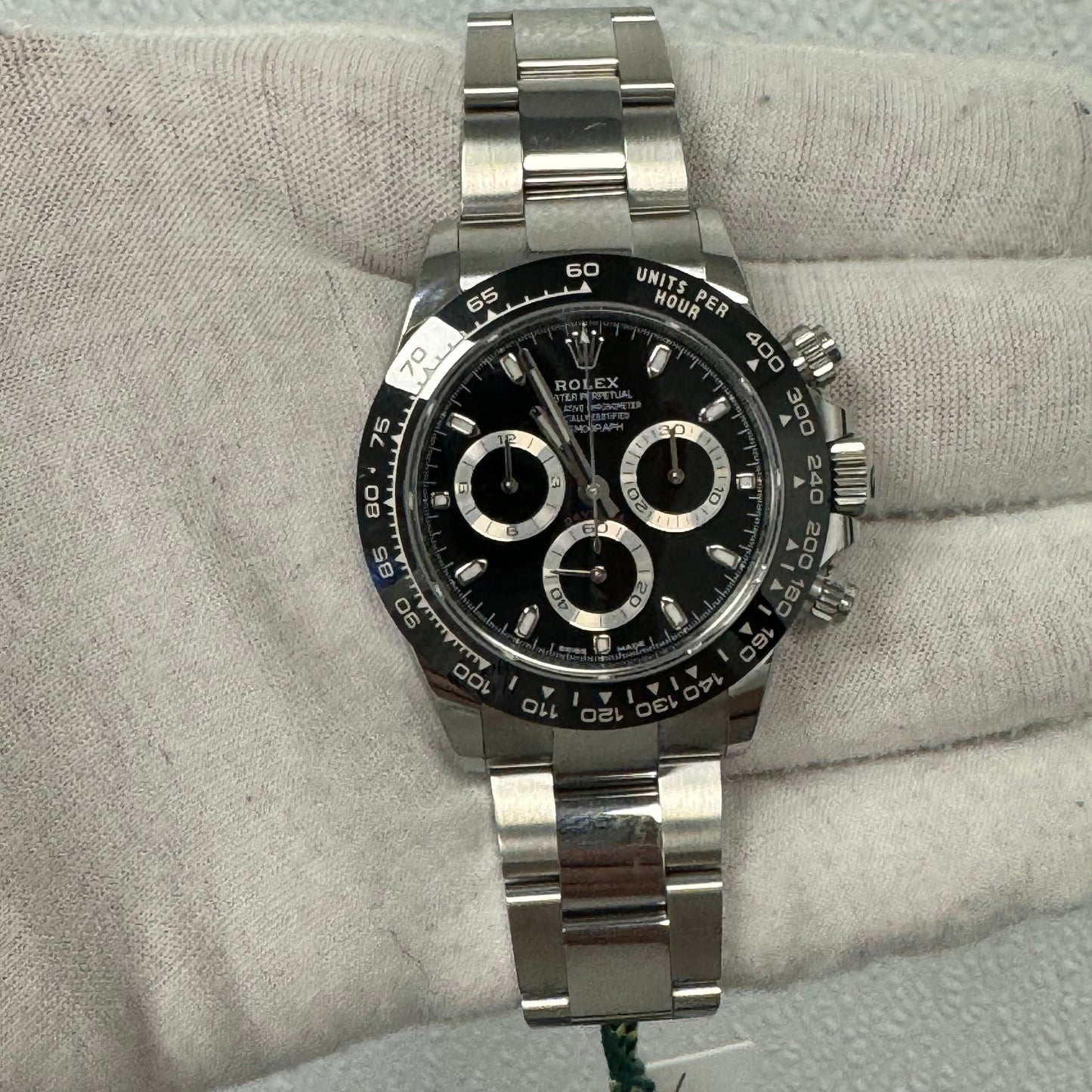 Rolex Daytona 40mm Black Dial Watch Ref# 116500LN