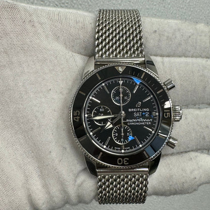 Breitling Superocean 44mm Black Dial Ref# A13313 - Happy Jewelers Fine Jewelry Lifetime Warranty