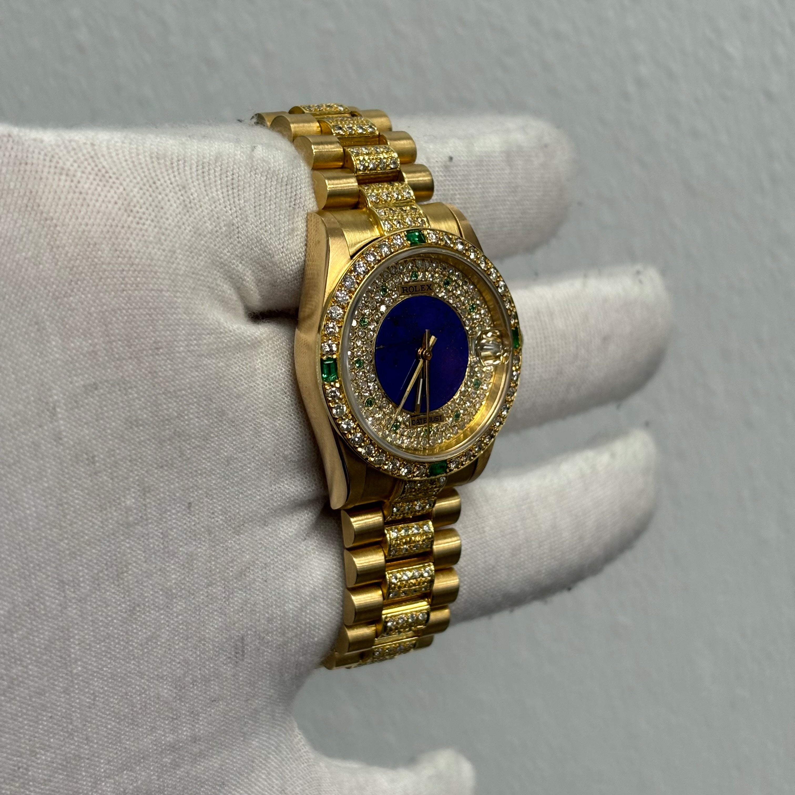 Rolex Datejust 31mm Custom Pave Dial Ref# 68278 - Happy Jewelers Fine Jewelry Lifetime Warranty