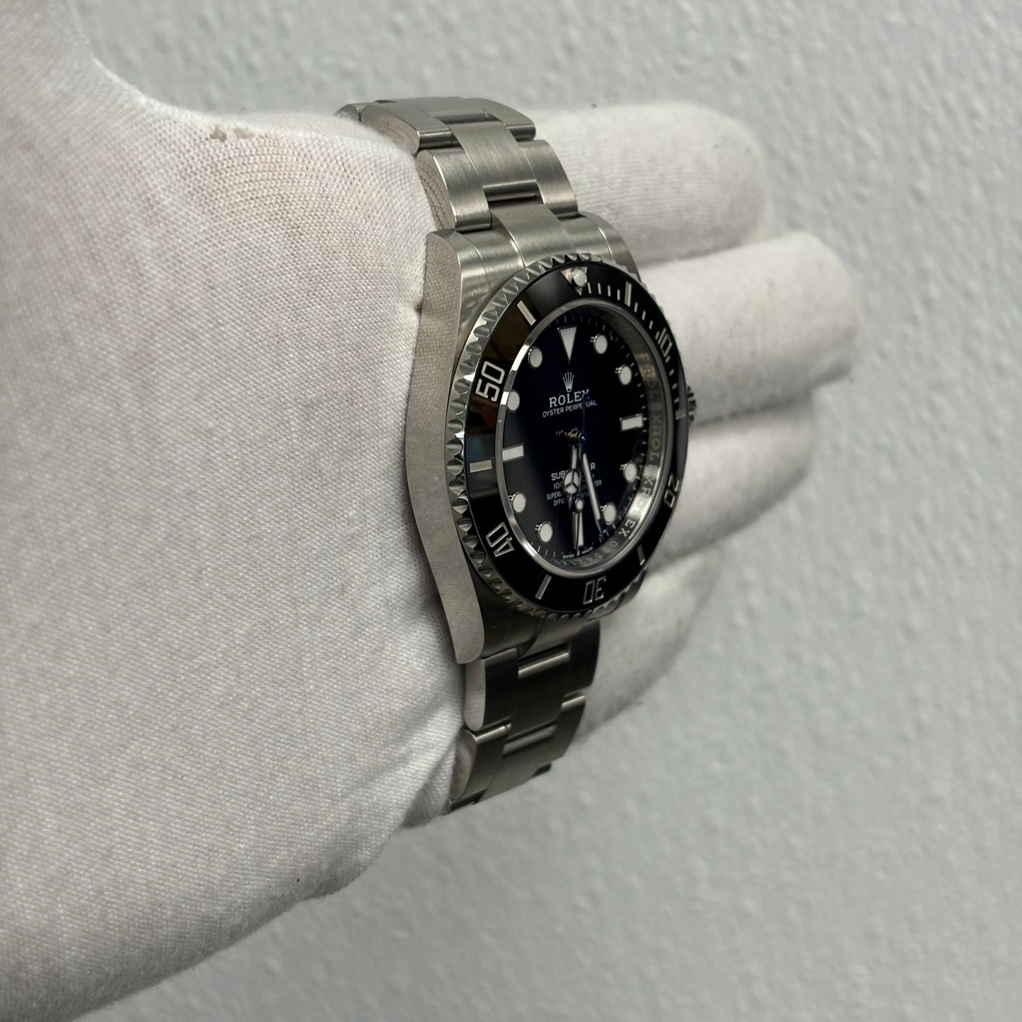 Rolex Submariner No-Date 41mm Black Dial Ref# 124060