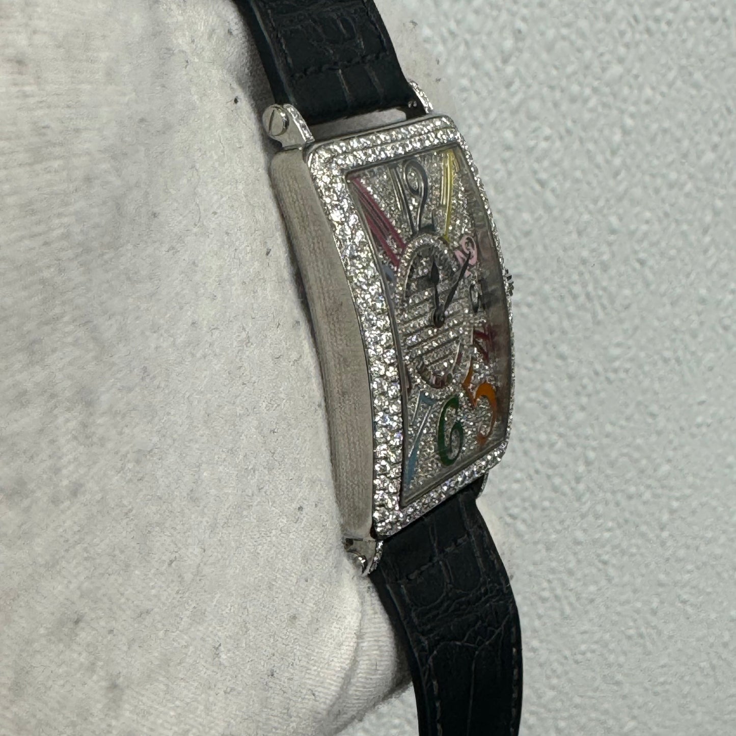 Franck Muller Long Island 43mm Custom Dial Ref# 1002 QZ