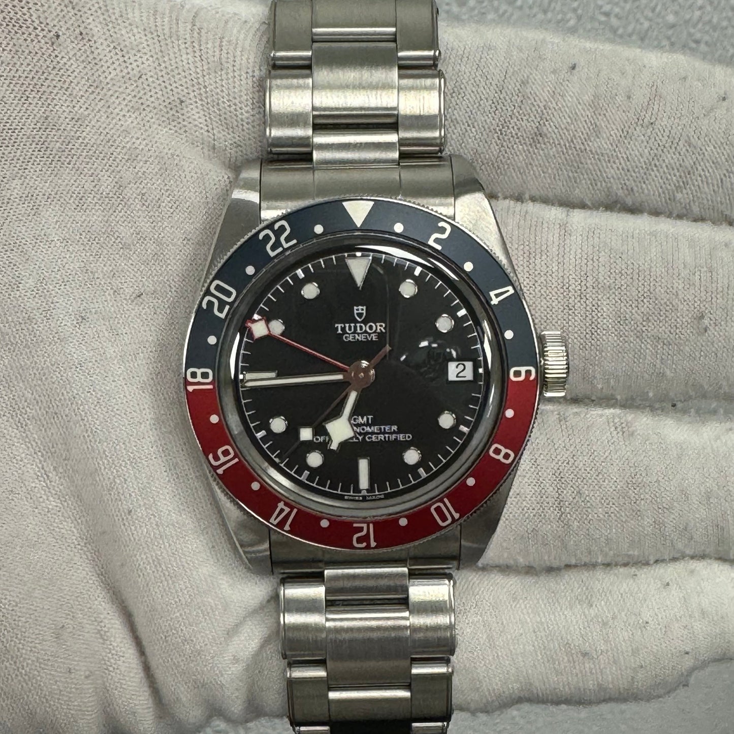 Tudor Black Bay GMT 41mm Black DIal Ref# 79830RB