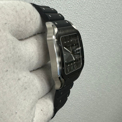 Cartier Santos 40mm Green Dial Ref# WSSA0055 - Happy Jewelers Fine Jewelry Lifetime Warranty