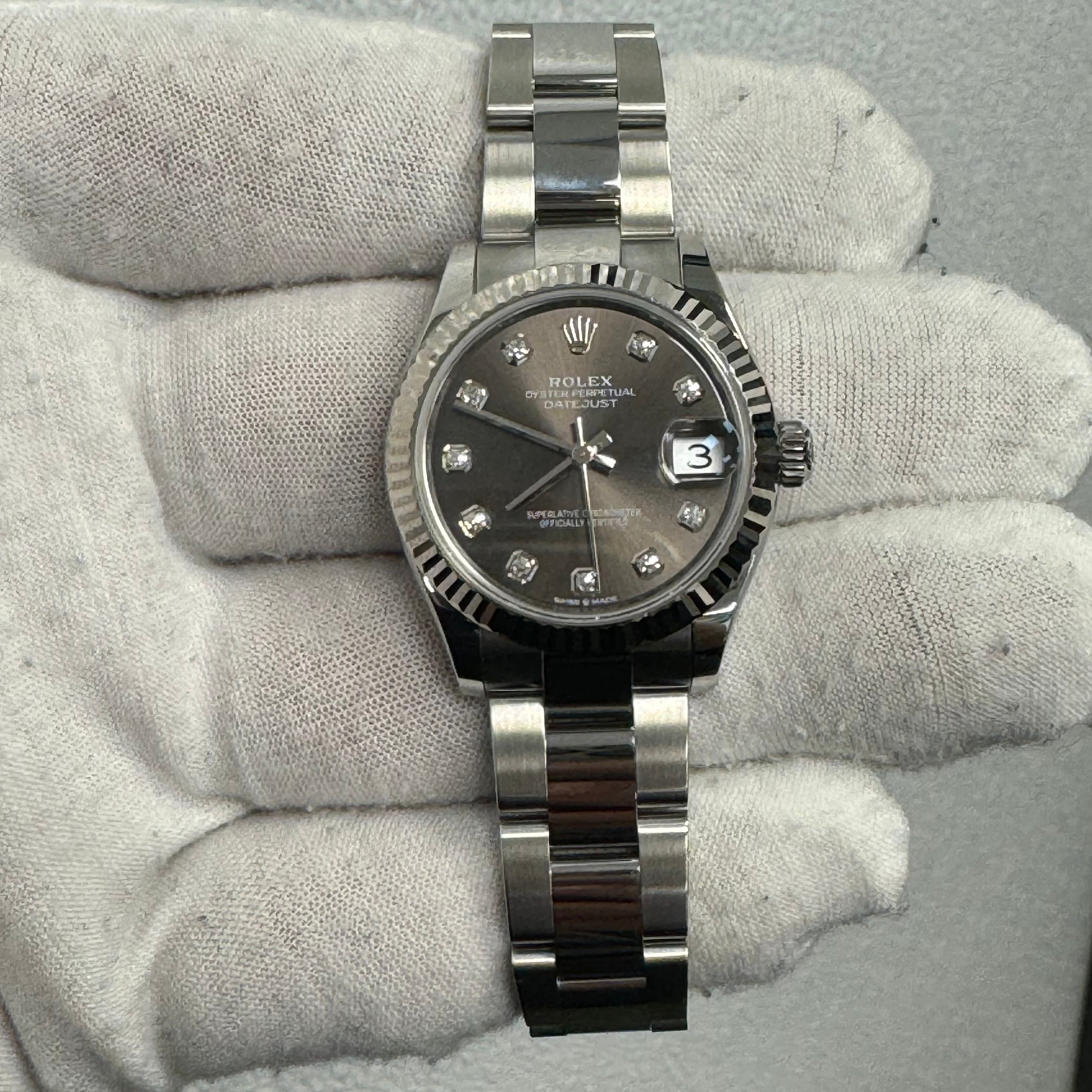 Rolex Datejust 31mm Rhodium Dial Ref# 278271 - Happy Jewelers Fine Jewelry Lifetime Warranty