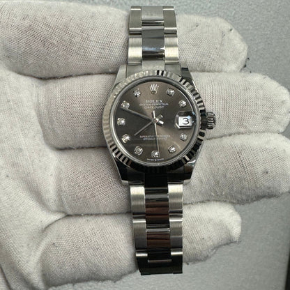 Rolex Datejust 31mm Rhodium Dial Ref# 278271 - Happy Jewelers Fine Jewelry Lifetime Warranty
