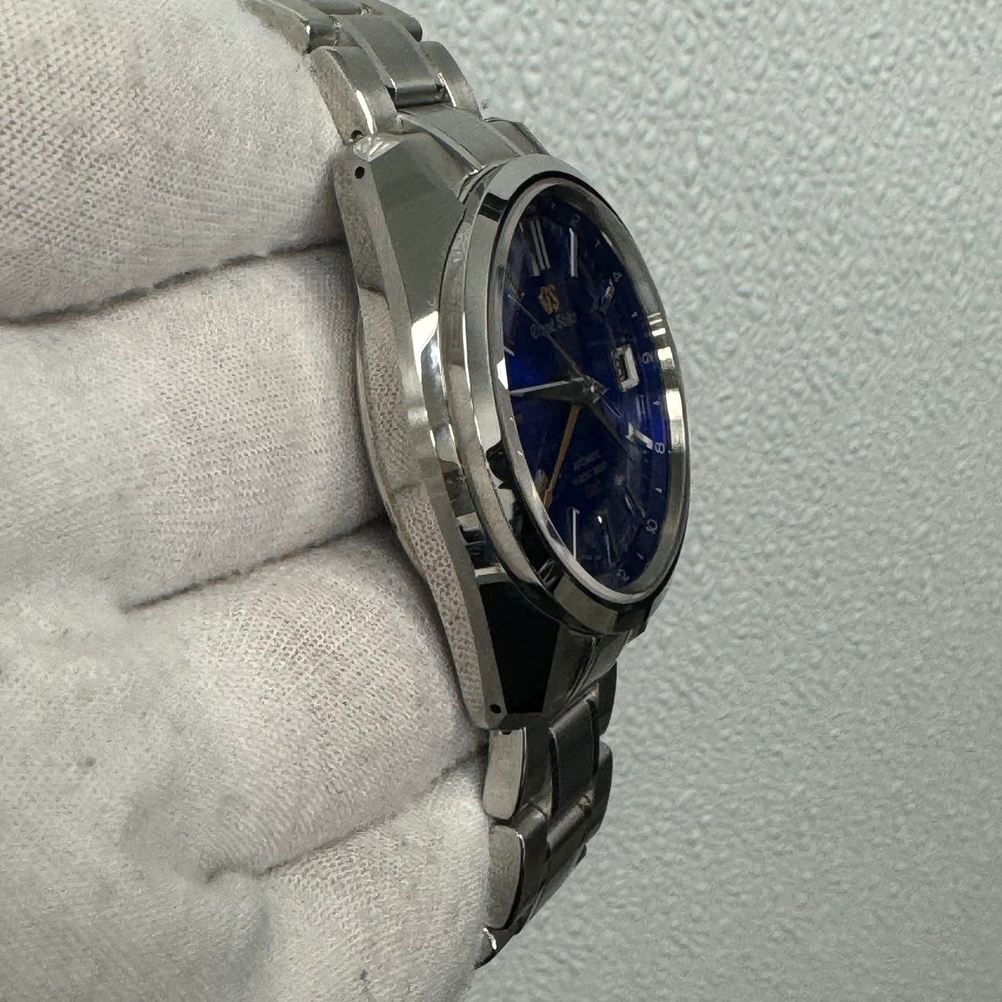 Grand Seiko 40mm Blue Dial Ref# SBGJ261G