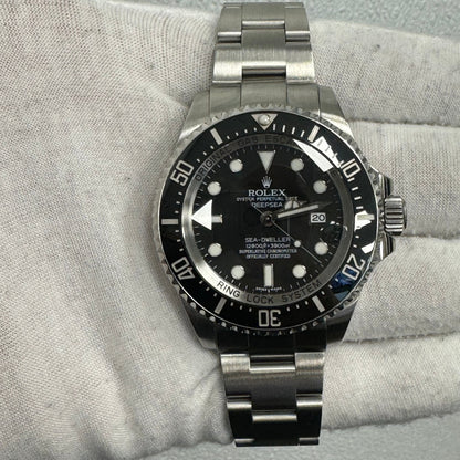 Rolex Sea-Dweller 44mm Black Dial Ref# 116660 - Happy Jewelers Fine Jewelry Lifetime Warranty