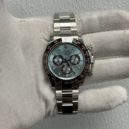 Rolex Daytona 40mm Blue Dial Ref# 116506 - Happy Jewelers Fine Jewelry Lifetime Warranty