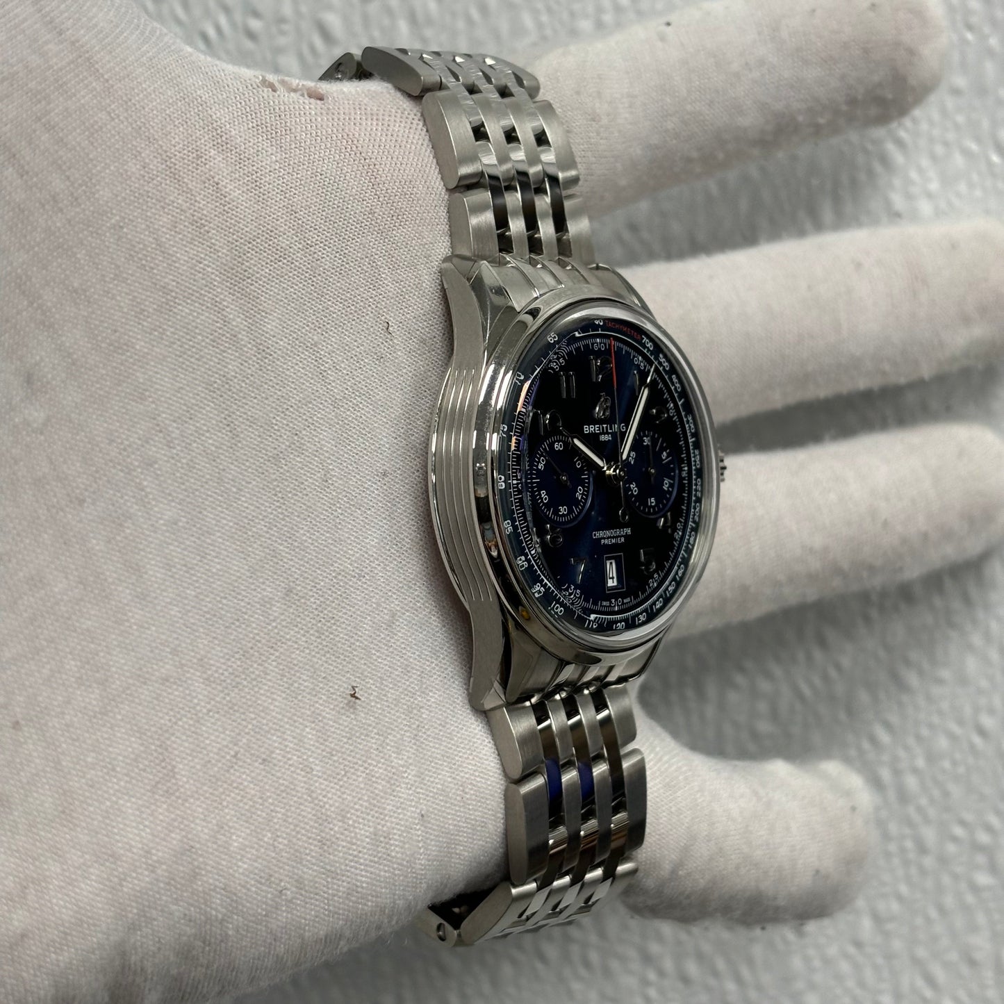 Breitling Premier 42mm Blue Dial Ref# AB0145