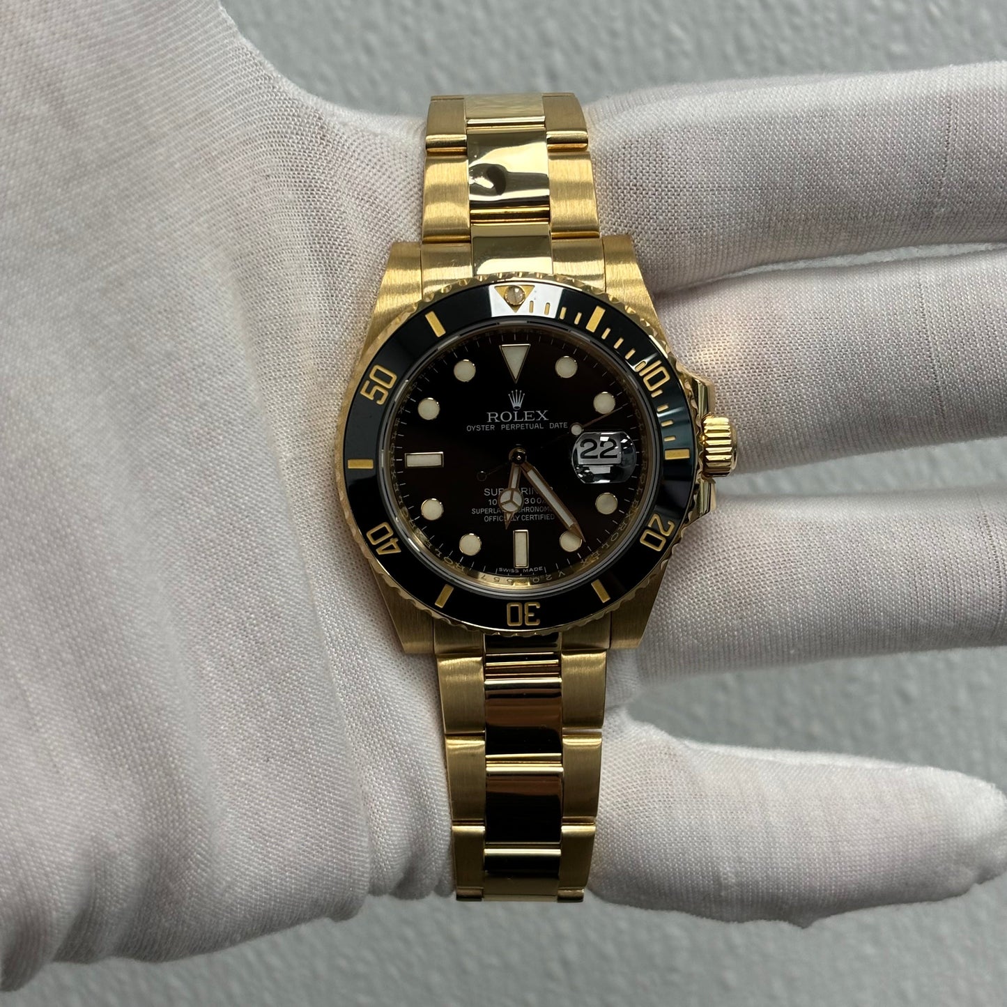 Rolex Submariner 40mm Black Dial Ref# 116618LN