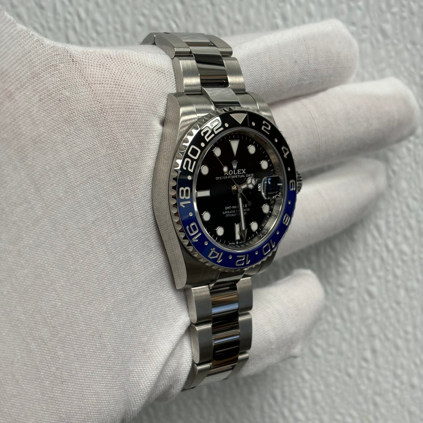 Rolex GMT-Master II 40mm Black Dial Watch Ref# 126710BLNR