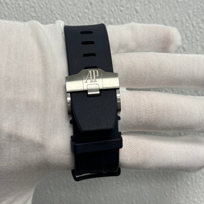 Audemars Piguet Royal Oak 42mm White Dial Ref# 15710ST.OO.A010CA.01 - Happy Jewelers Fine Jewelry Lifetime Warranty