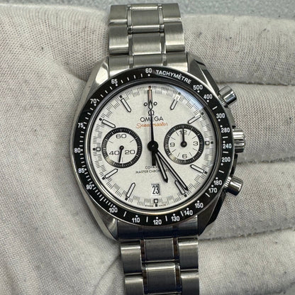 Omega Speedmaster 44mm White Dial Ref# 329.30.44.51.04.001 - Happy Jewelers Fine Jewelry Lifetime Warranty