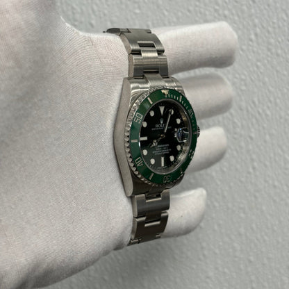Rolex Submariner 40mm Green Dial Ref# 116610LV - Happy Jewelers Fine Jewelry Lifetime Warranty
