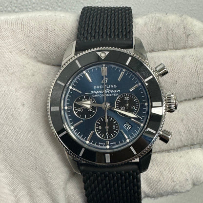 Breitling Superocean 44mm Blue Dial Ref# AB0162 - Happy Jewelers Fine Jewelry Lifetime Warranty