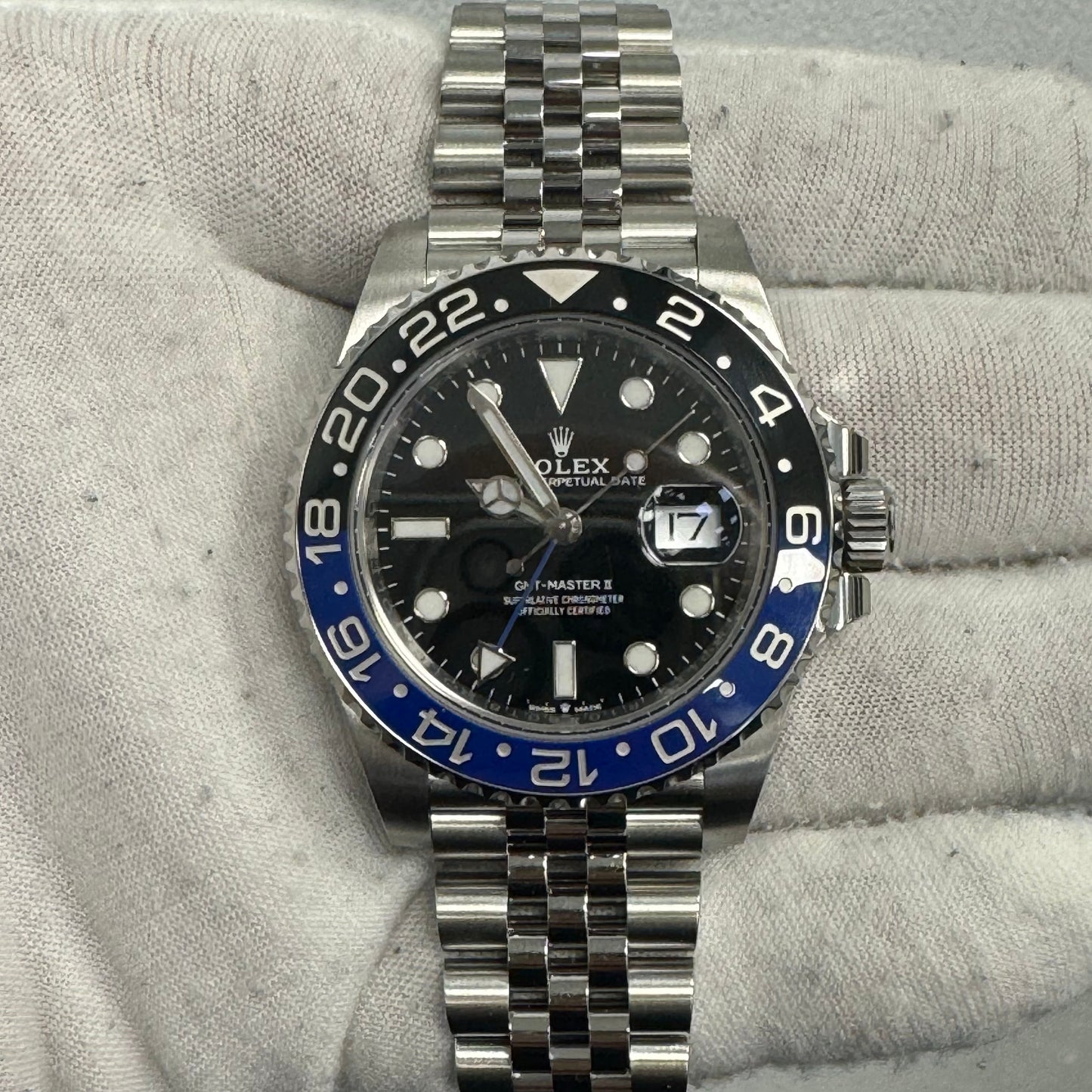 Rolex GMT-Master II 40mm Black Dial Ref# 126710BLNR