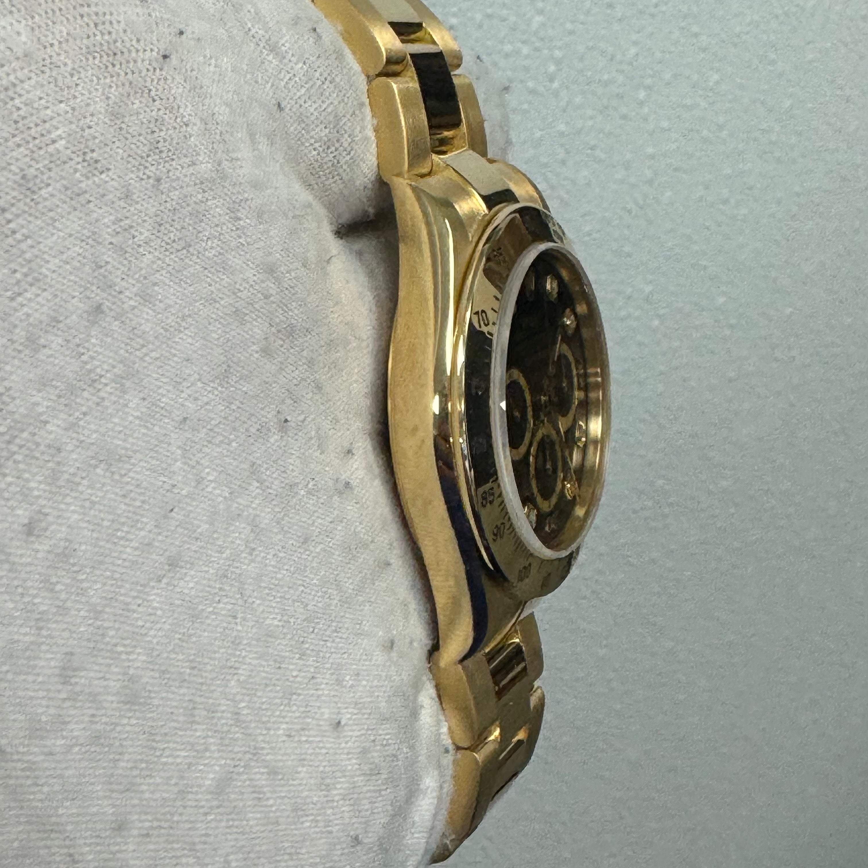 Rolex Daytona 40mm Black Dial Ref# 16528 - Happy Jewelers Fine Jewelry Lifetime Warranty