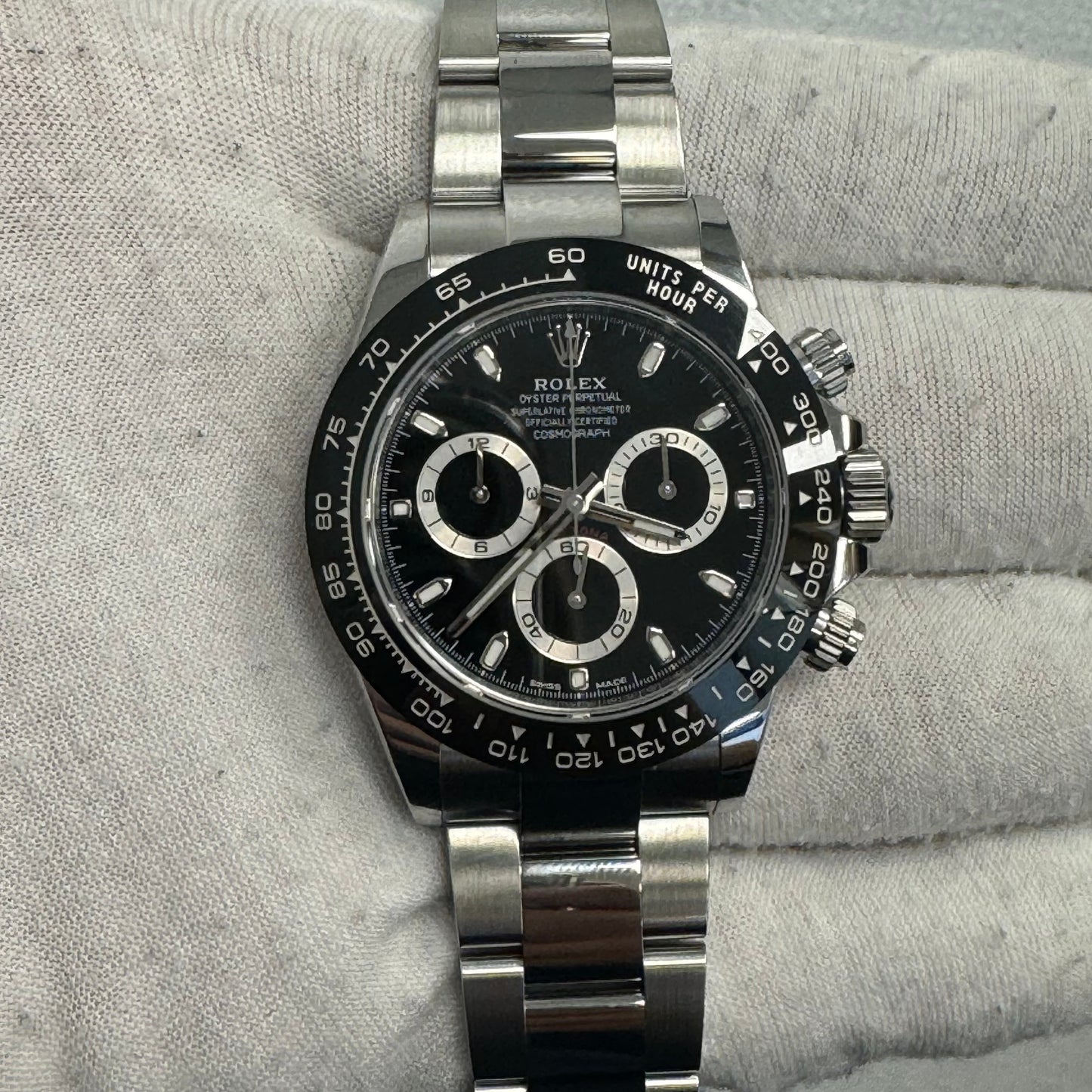 Rolex Daytona 40mm Black Dial Watch Ref# 116500LN