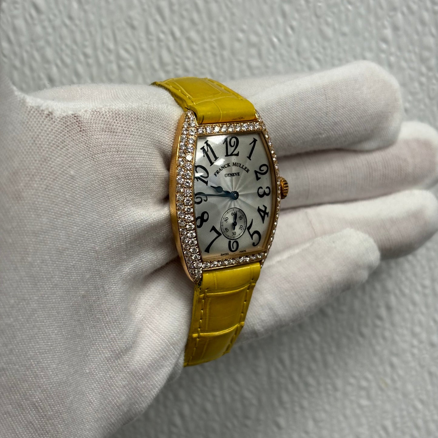 Franck Muller Casablanca 28mm White Dial Ref# 7500S6D