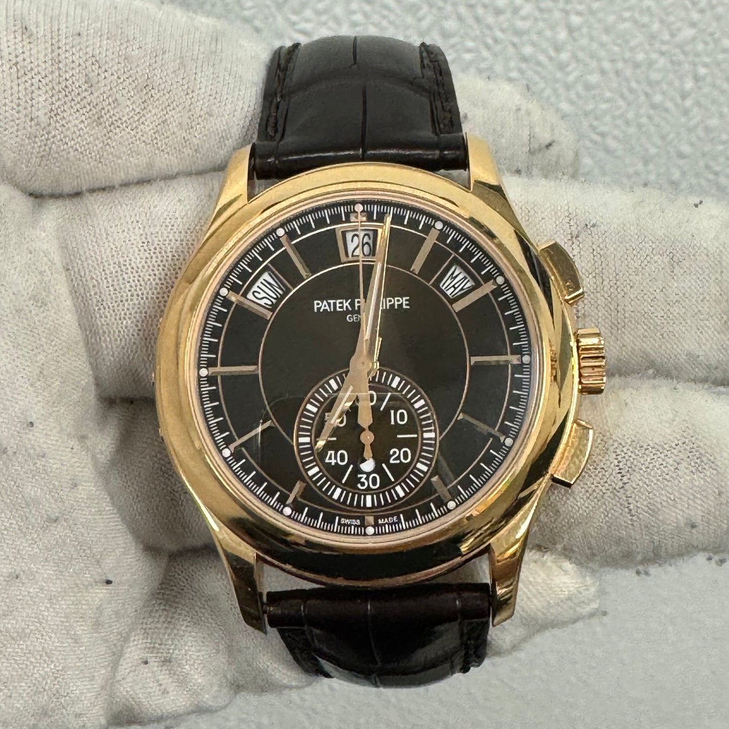 Patek Philippe Annual Calendar 42mm Brown Dial Ref# 5905R-001