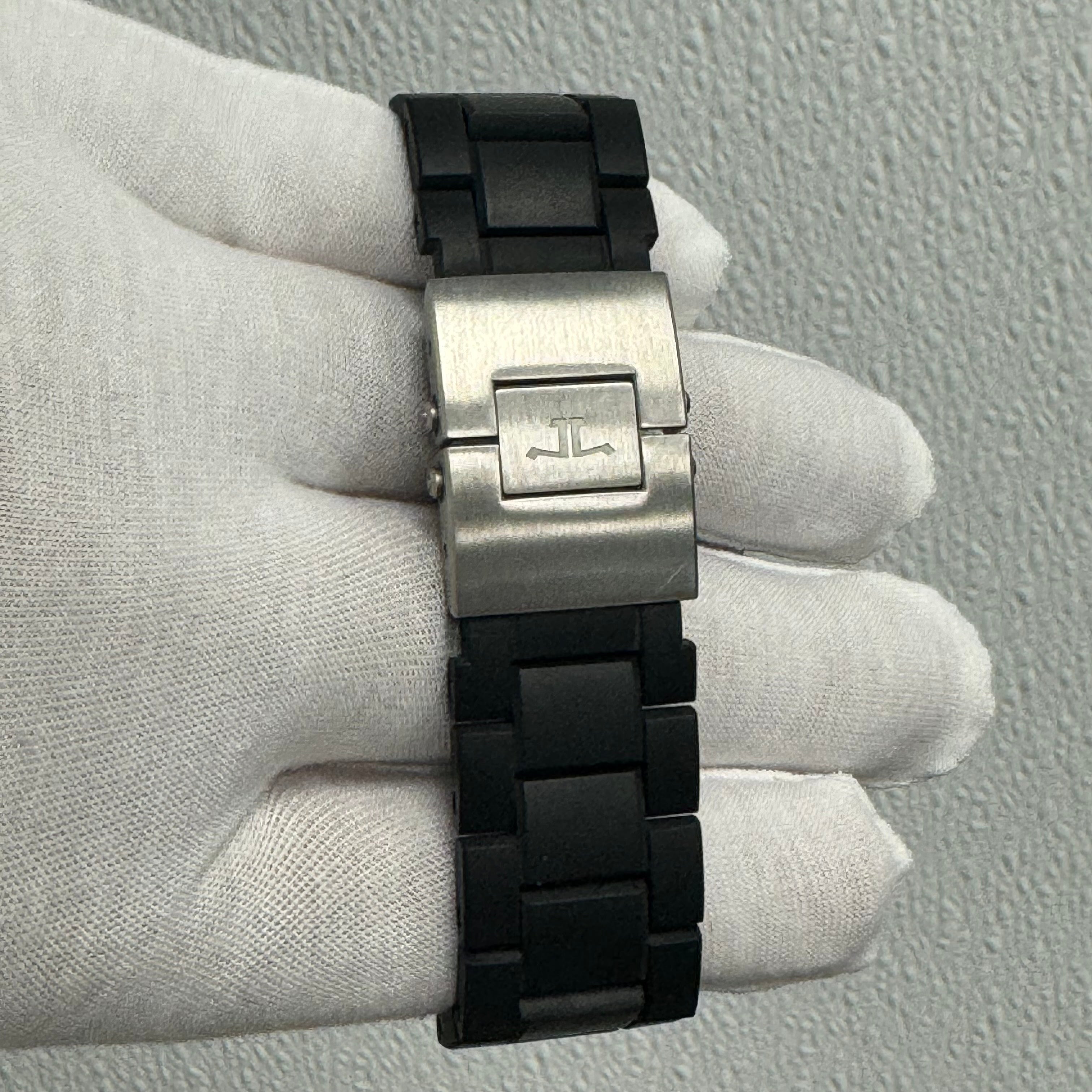 Jager LeCoultre Master Compressor 46mm Black Dial Watch Ref# Q178T677 - Happy Jewelers Fine Jewelry Lifetime Warranty