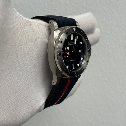 Panerai Submersible 44mm Blue Dial Watch Ref# PAM01391 - Happy Jewelers Fine Jewelry Lifetime Warranty