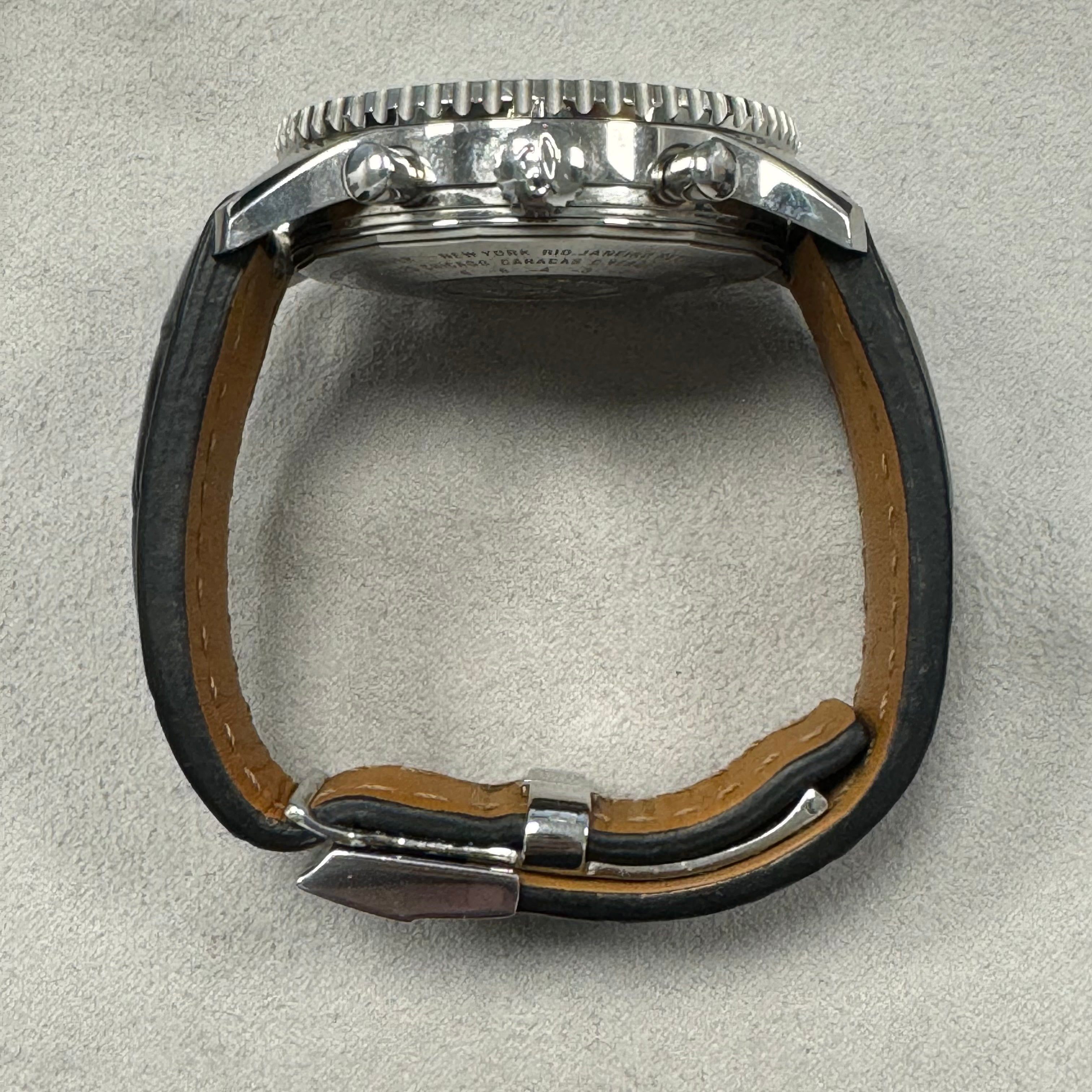 Breitling Navitimer 46mm Black Dial Watch Ref# A24322 - Happy Jewelers Fine Jewelry Lifetime Warranty