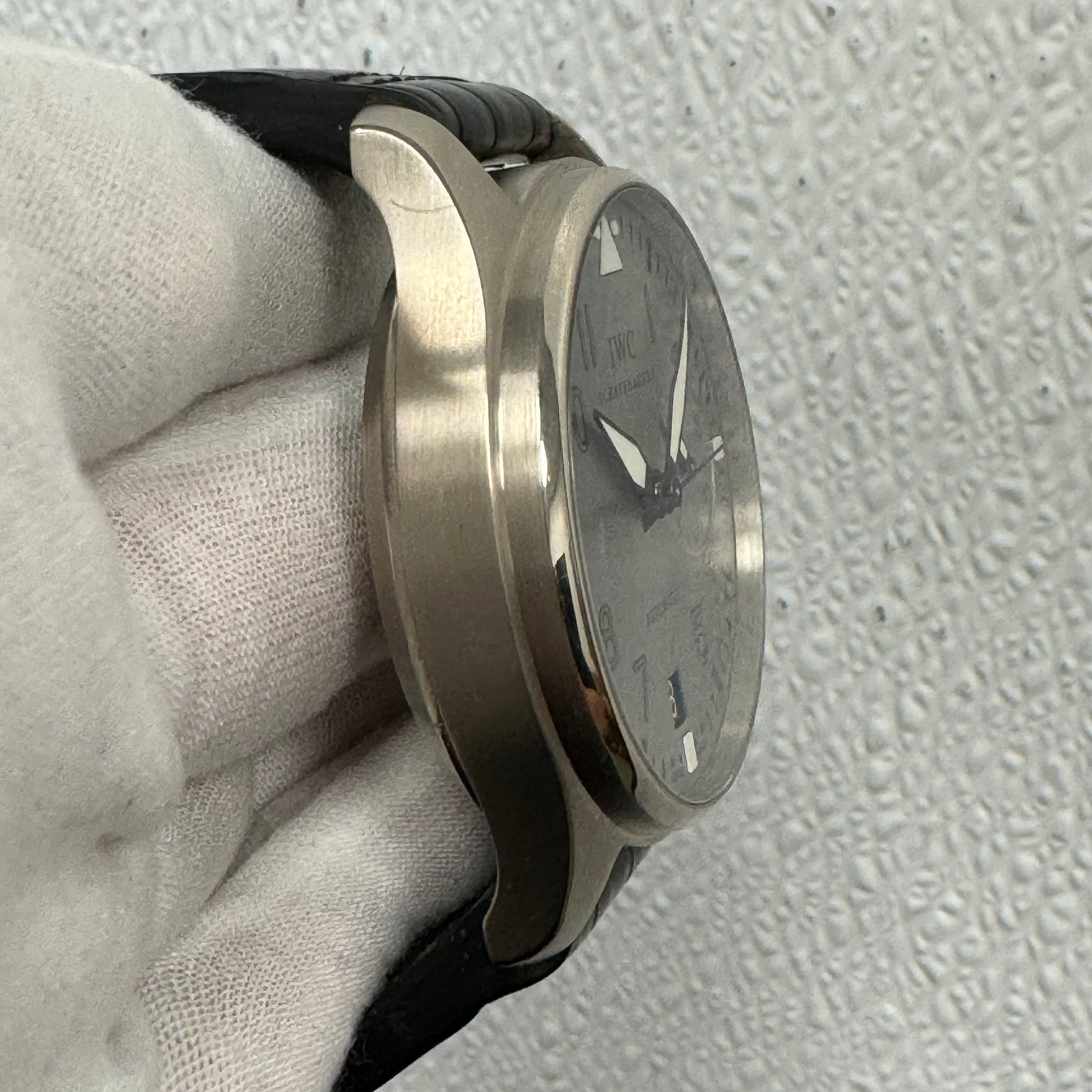 IWC Big Pilot 46mm Grey Dial Watch Ref# IWC500430 - Happy Jewelers Fine Jewelry Lifetime Warranty