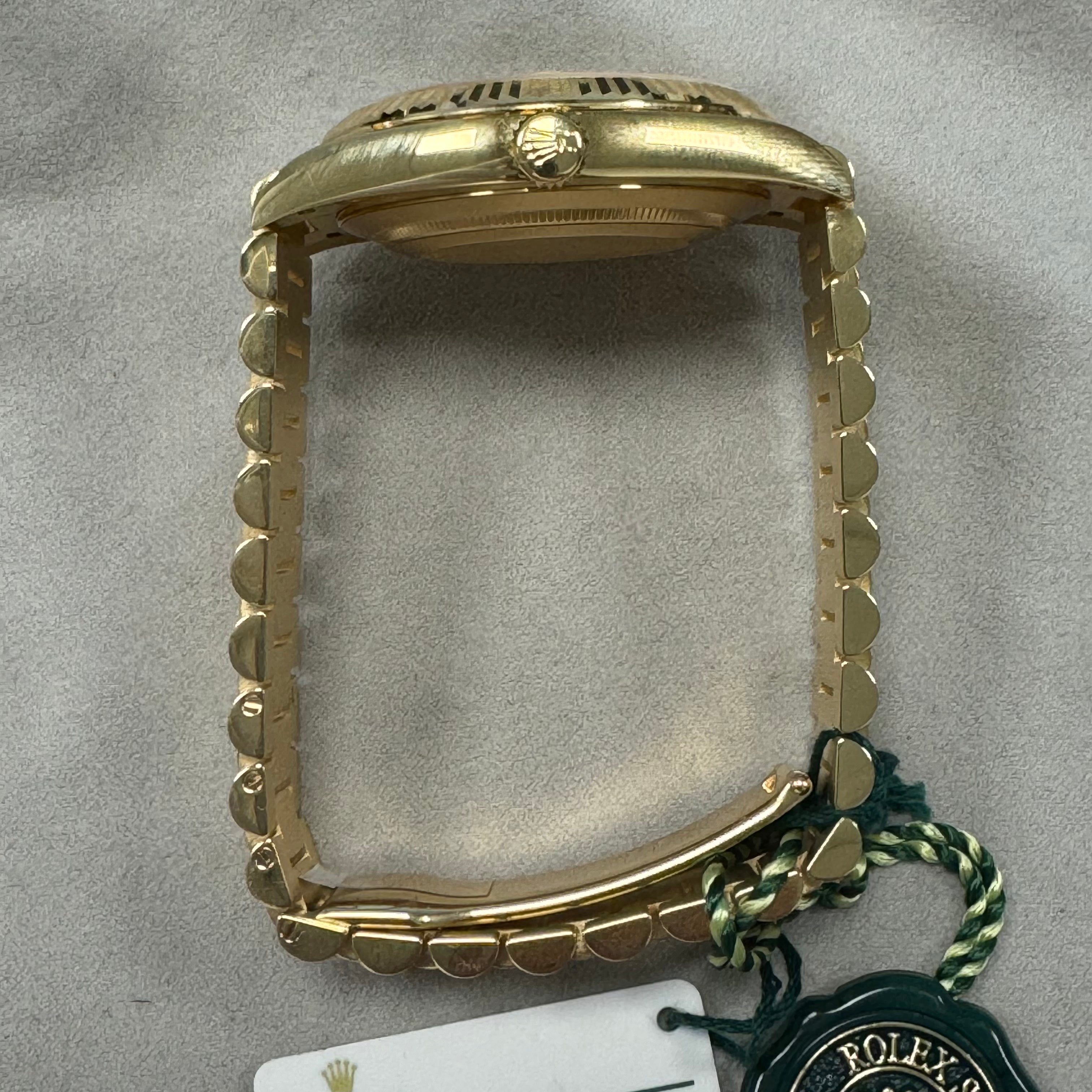 Rolex Day Date 40mm Factory Pave Dial Watch Ref# 228238 - Happy Jewelers Fine Jewelry Lifetime Warranty