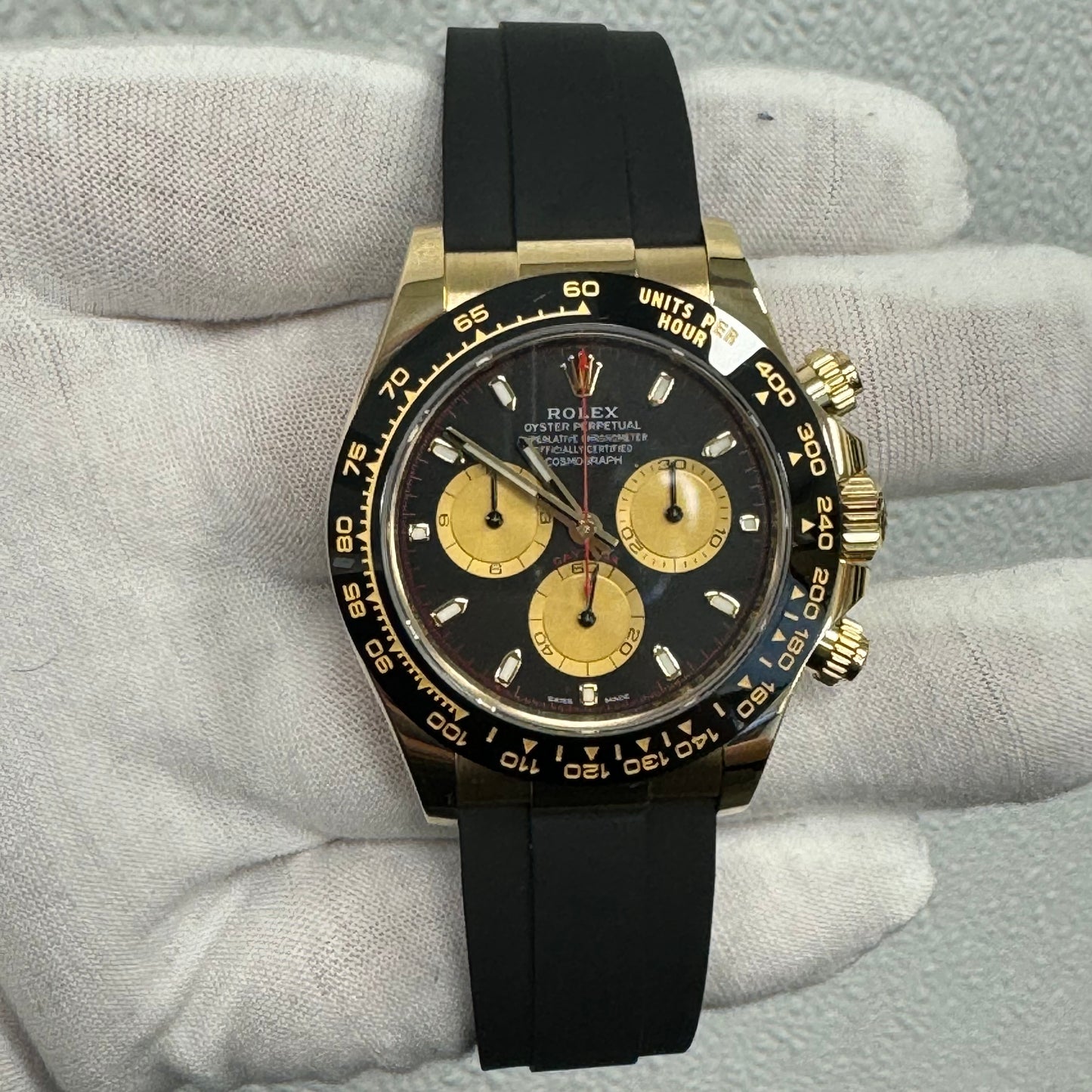 Rolex Daytona 40mm Black Dial Watch Ref# 116518LN – Happy Jewelers