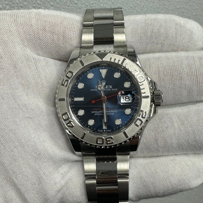 Rolex Yachtmaster 40mm Blue Dial Watch Ref# 126622 - Happy Jewelers Fine Jewelry Lifetime Warranty