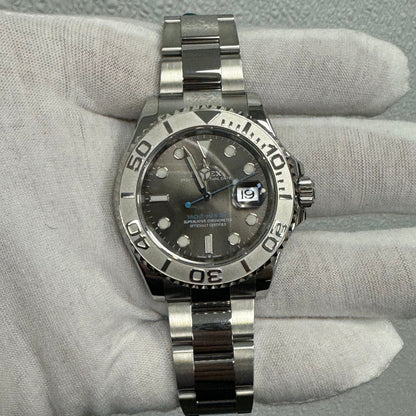 Rolex Yachtmaster 40mm Rhodium Dial Watch Ref# 126622 - Happy Jewelers Fine Jewelry Lifetime Warranty
