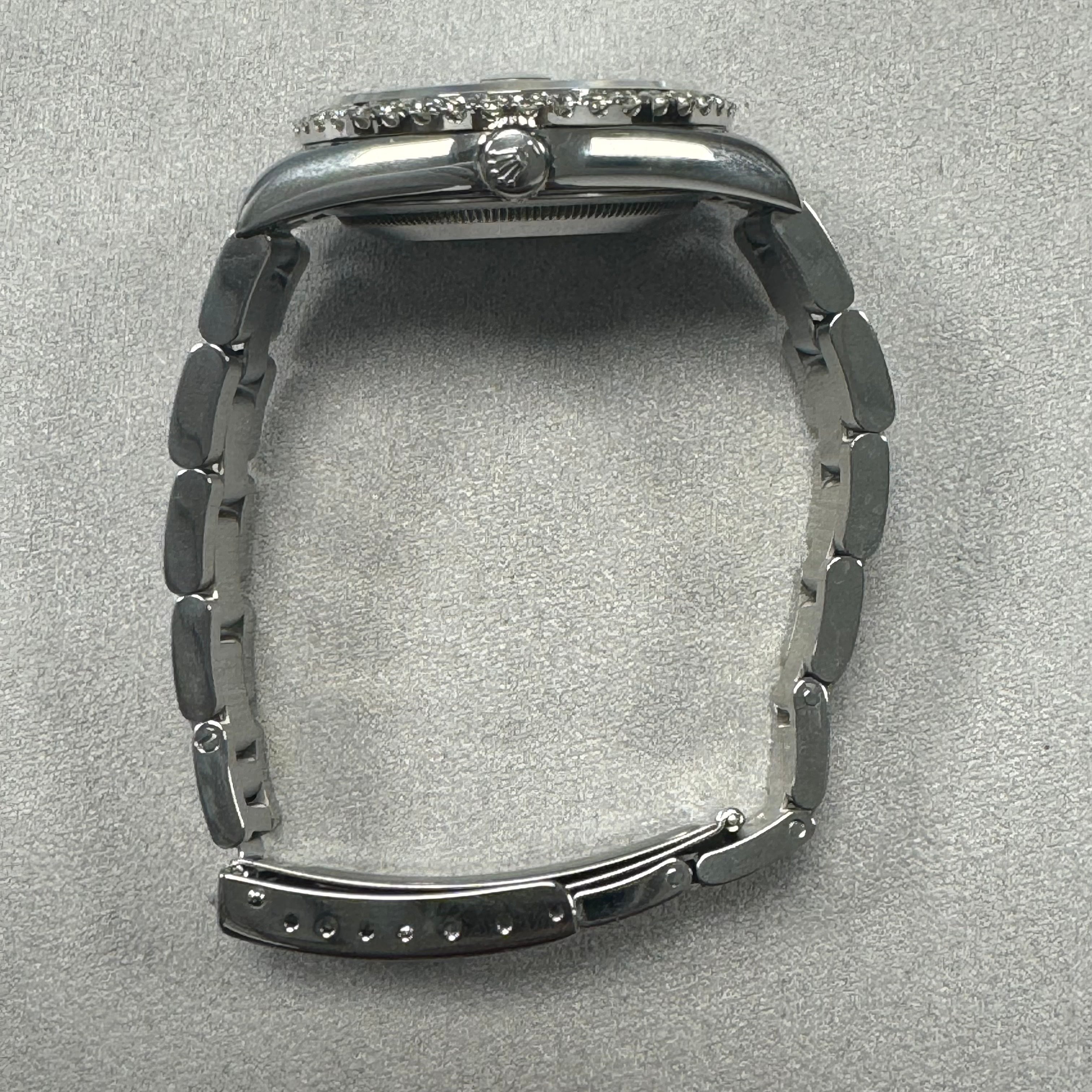 Rolex Datejust 36mm Custom Mop Dial Watch Ref# 16220 - Happy Jewelers Fine Jewelry Lifetime Warranty