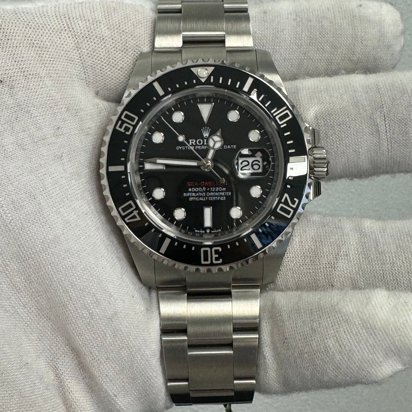 Rolex Sea-Dweller 43mm Black Dial Watch Ref# 126600