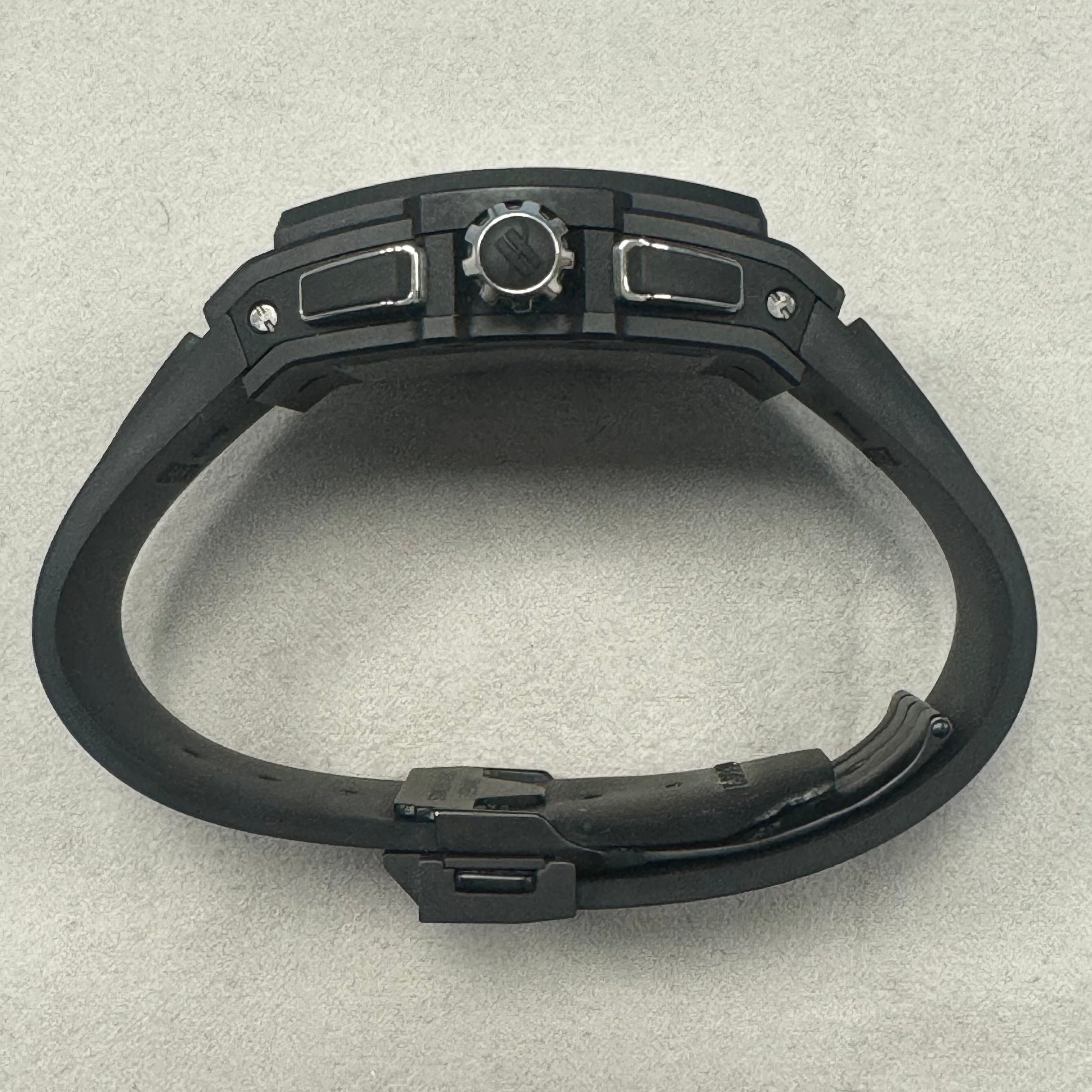 Hublot Black Magic 45mm Skeleton Dial Watch Ref# 601.CI.0173.RX - Happy Jewelers Fine Jewelry Lifetime Warranty