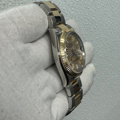 Rolex Datejust 36mm Champagne Motif Dial Watch Ref# 126233 - Happy Jewelers Fine Jewelry Lifetime Warranty