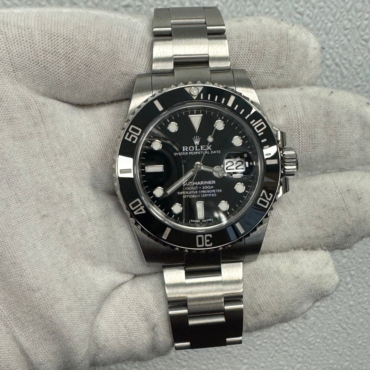 Rolex Submariner 40mm Black Dial Watch Ref# 126610LN