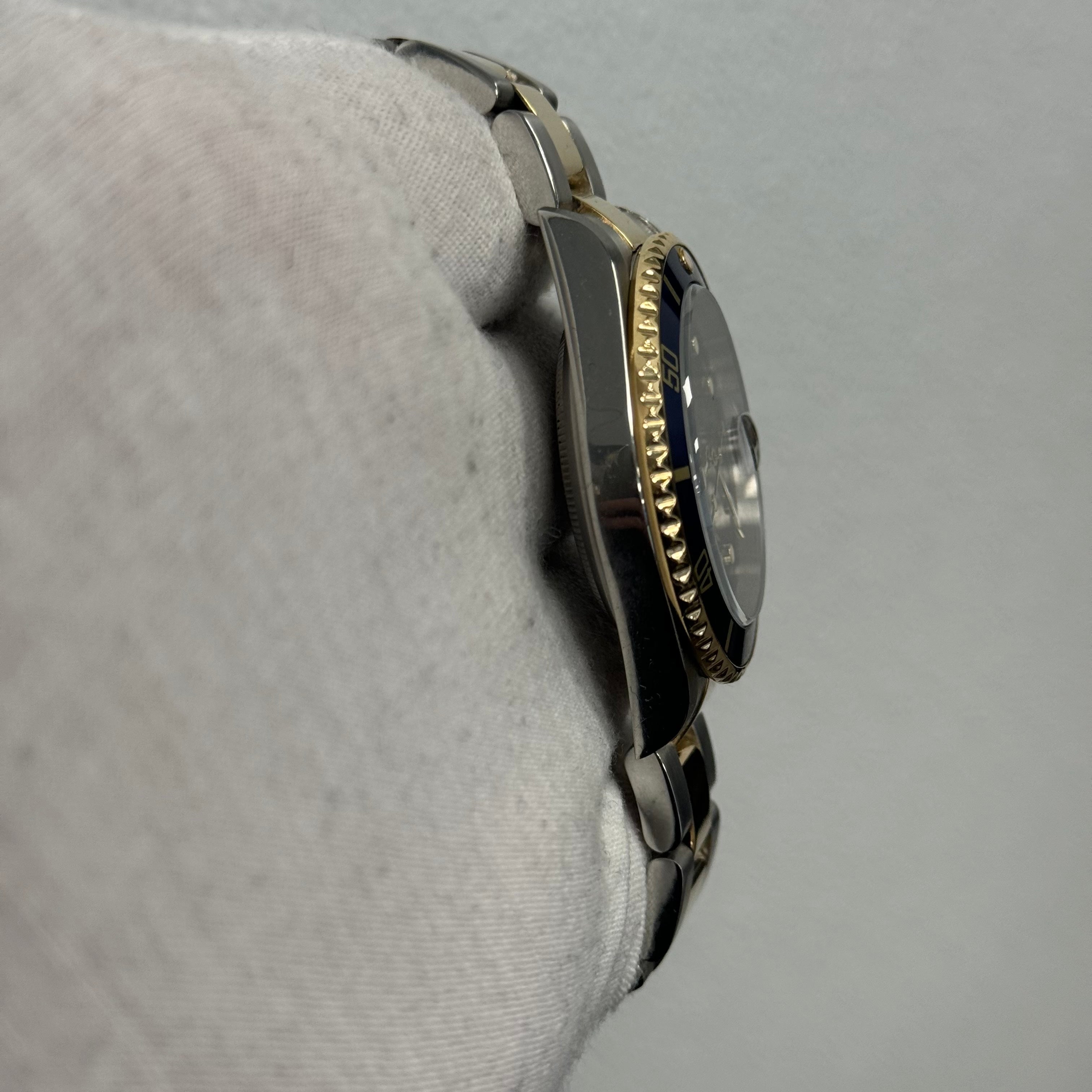 Rolex Submariner 40mm Blue Dial Watch Ref# 16613LB - Happy Jewelers Fine Jewelry Lifetime Warranty